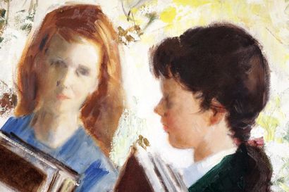 SHOWELL, William (1905-1985)
Schoolgirls
Oil...