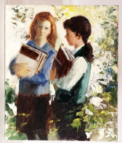 SHOWELL, William (1905-1985)
Schoolgirls
Oil...