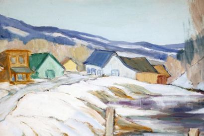 VINCELETTE, Romeo (1902-1979)
Winter
Oil...