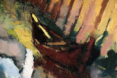 TOMMI, Alberto (1917-1960)
Under the bridge
Oil...