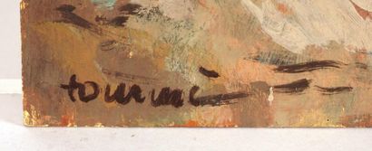 TOMMI, Alberto (1917-1960)
Pierced rock
Oil...