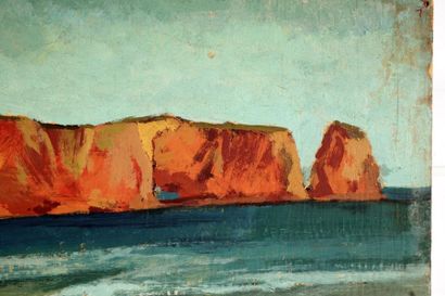 TOMMI, Alberto (1917-1960)
Pierced rock
Oil...