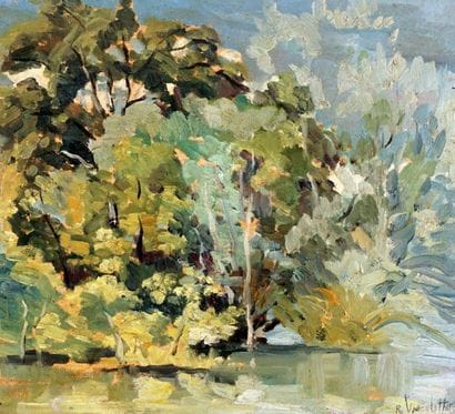 VINCELETTE, Romeo (1902-1979)
Greenery
Oil...