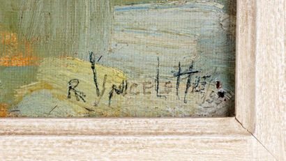 VINCELETTE, Romeo (1902-1979)
Greenery
Oil...