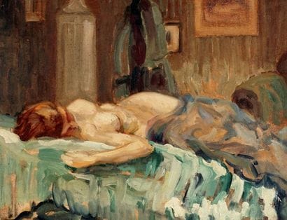 VINCELETTE, Romeo (1902-1979)
Nude
Oil on...