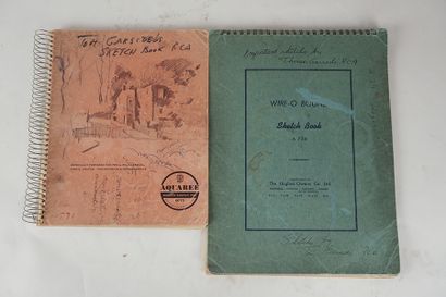 GARSIDE, Thomas (1906-1980)
Carnets de croquis
Crayon...