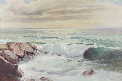 ÉCOLE EUROPÉENE (XXe siècle)
Paysage
Huile...