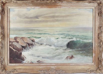 ÉCOLE EUROPÉENE (XXe siècle)
Paysage
Huile...