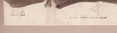LEICHT, Sebastian (1908 - 2003)
« Fileuse...