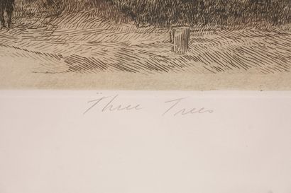 ALTMAN, Harold (1934 - 2003)
« Three Trees...