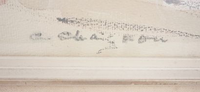 ÉCOLE EUROPÉENE (actif XXe siècle)
Nu
Pastel...