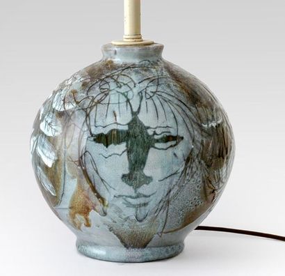BONET, Jordi (1932-1979)
Ceramic lamp with...