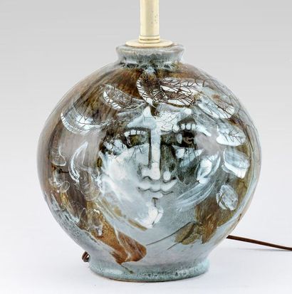 BONET, Jordi (1932-1979)
Ceramic lamp with...