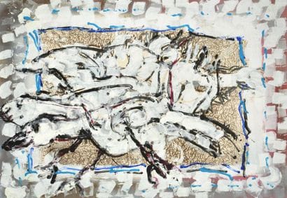 RIOPELLE, Jean-Paul (1923-2002)
Untitled...