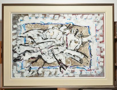 RIOPELLE, Jean-Paul (1923-2002)
Untitled...