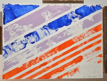 VAILLANCOURT, Armand (1929-)
Untitled
Acrylic...