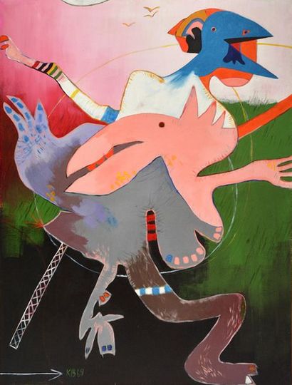 BRUNEAU, Kittie (1929-)
Untitled
Signed and...