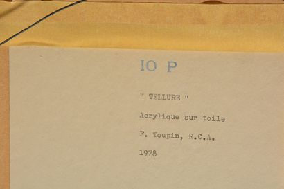 TOUPIN, Fernand (1930-2009)
