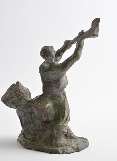 LALIBERTÉ, Alfred (1876-1953)
Lumberjack
Bronze...