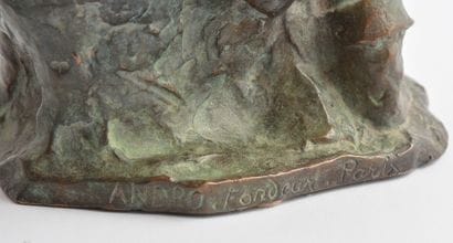 LALIBERTÉ, Alfred (1876-1953)
Lumberjack
Bronze...