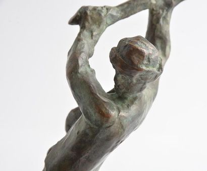 LALIBERTÉ, Alfred (1876-1953)
Lumberjack
Bronze...