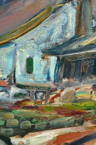 RICHARD, René Jean (1895-1982)
Farm in Charlevoix
Oil...