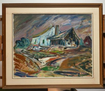 RICHARD, René Jean (1895-1982)
Farm in Charlevoix
Oil...