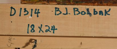 BOBAK, Bruno Joseph (1923-2012)
