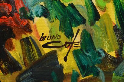 CÔTÉ, Bruno (1940-2010)
Trees in the fall
Oil...