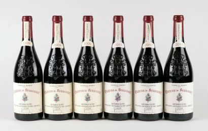 Château de Beaucastel 2009 2010 - 6 bout...