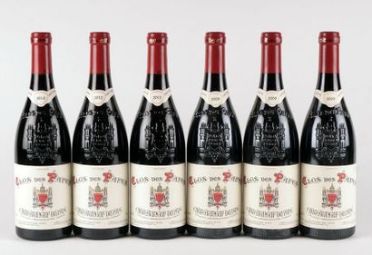Clos des Papes 2009 2012 - 6 bouteilles