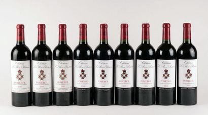 Château Le Bon Pasteur 2005 2009 - 9 bou...