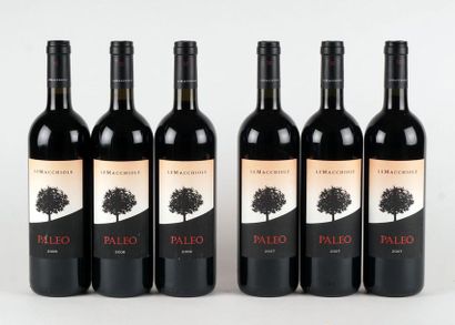 Le Macchiole Paleo 2007 2008 - 6 bouteil...