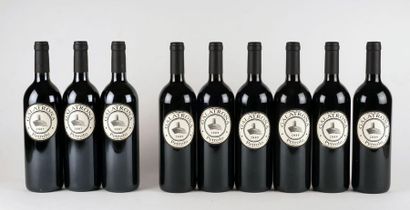 Galatrona Petrolo 2007 2009 - 9 bouteill...