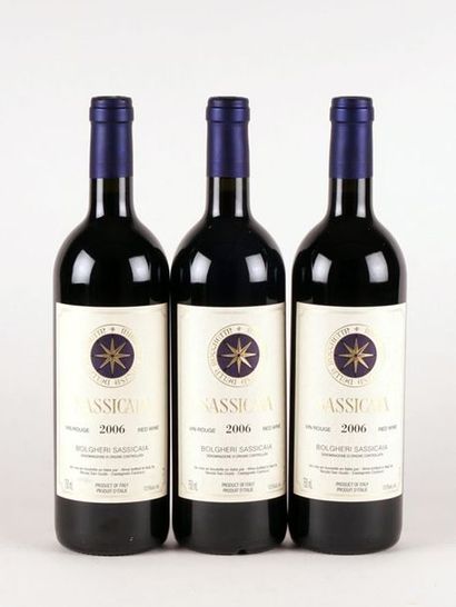 Sassicaia 2006 - 3 bouteilles