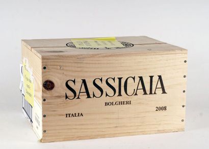 Sassicaia 2008 - 6 bouteilles