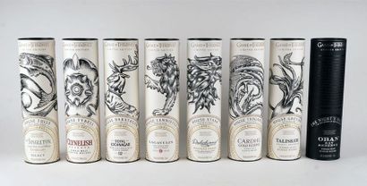 Ensemble de whiskys de collection Game of...