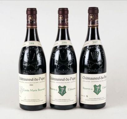 Cuvée Marie-Beurrier 2004 Réserve des Célestins...