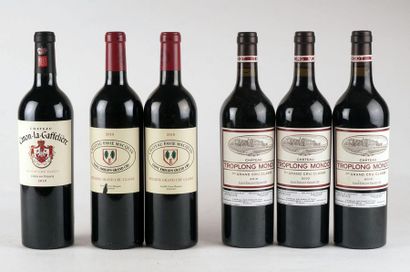 Sélection de Vins de St-Émilion - 5 bout...