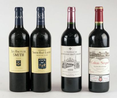 Sélection de Vins de Bordeaux- 4 bouteil...