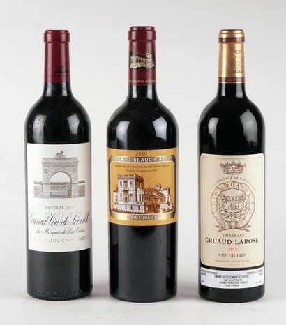 Gruaud Larose 2015, Léoville de Las Cases...