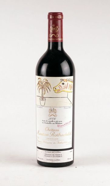 Château Mouton Rothschild 2006 - 1 boute...