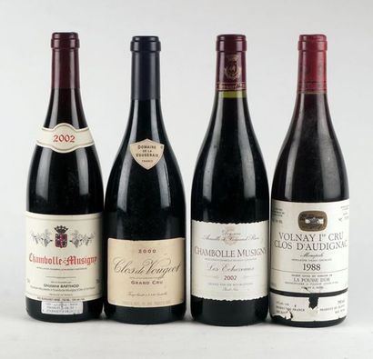 Sélection de Vins de Bourgogne - 4 boute...