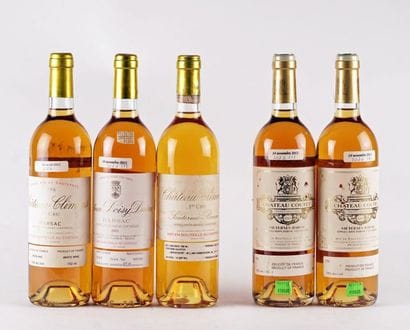 Sélection de Vins de Barsac - 5 bouteill...