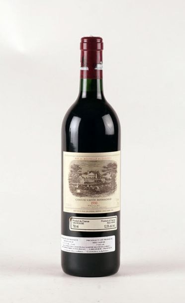 Château Lafite Rothschild 1990 - 1 boute...