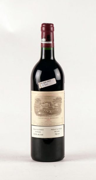 Château Lafite Rothschild 1993 - 1 boute...