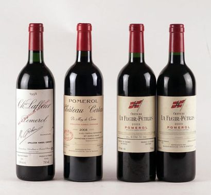 Sélection de Vins de Pomerol - 4 bouteil...