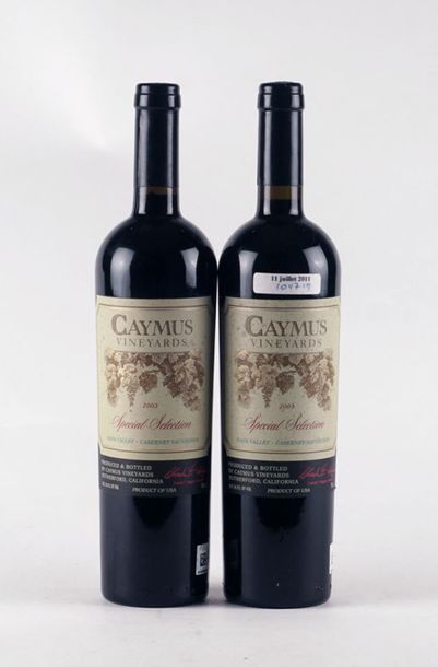 Caymus Special Selection 2003 - 2 boutei...