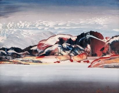 GAGNON, René (1927-)
Untitled
Oil on masonite
Signed...