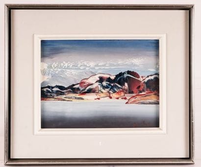 GAGNON, René (1927-)
Untitled
Oil on masonite
Signed...